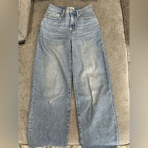 Madewell perfect vintage wide leg jeans